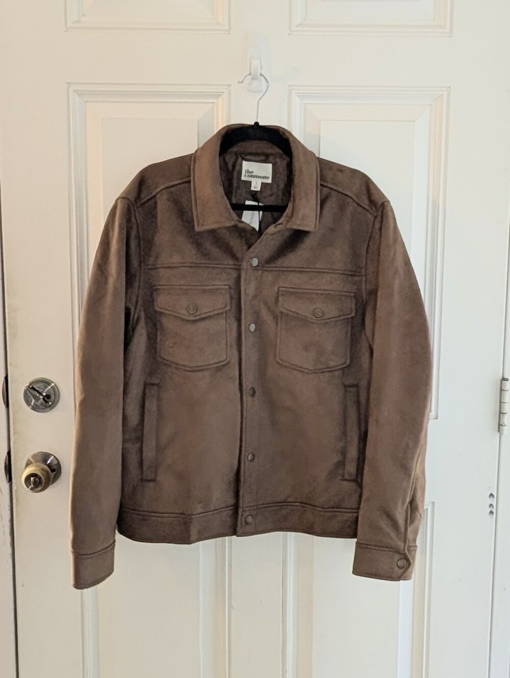 The Commons Sueded Tucker Jacket - L